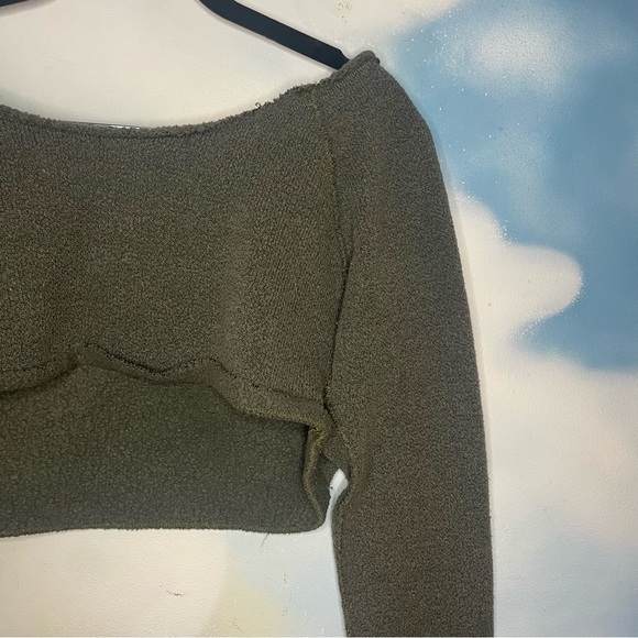 Handmade fleece pullover shrug - Picture 5 of 6